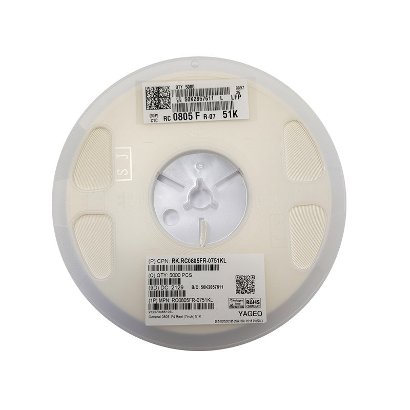 RC0805FR-0751KL Multilayer Ceramic Capacitor 0805 SMD 51K Ohm