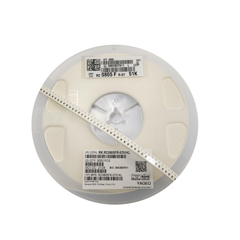 RC0805FR-0751KL Multilayer Ceramic Capacitor 0805 SMD 51K Ohm