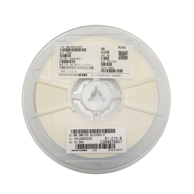 Cap Ceramic 1uF 16V X5R SMD 0402 MLCC EMK105BJ105KV-F